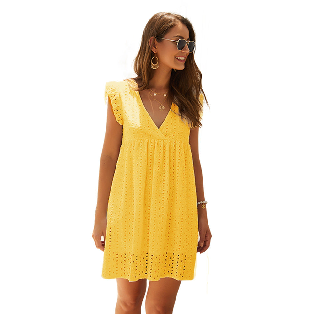 Lace Dress, Women's Short Skirt, Summer Dress