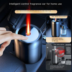 Smart Car Aromatherapy Diffuser with Flame Atmosphere Light
