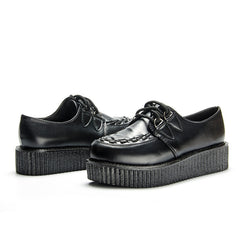 Leather Shoes, Platform Shoes, Flat Shoes, Star Design