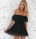 Off-Shoulder Lace Dress