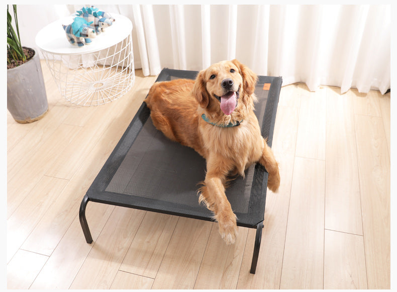 Pet Bed with Removable Washable Steel Frame for Dogs