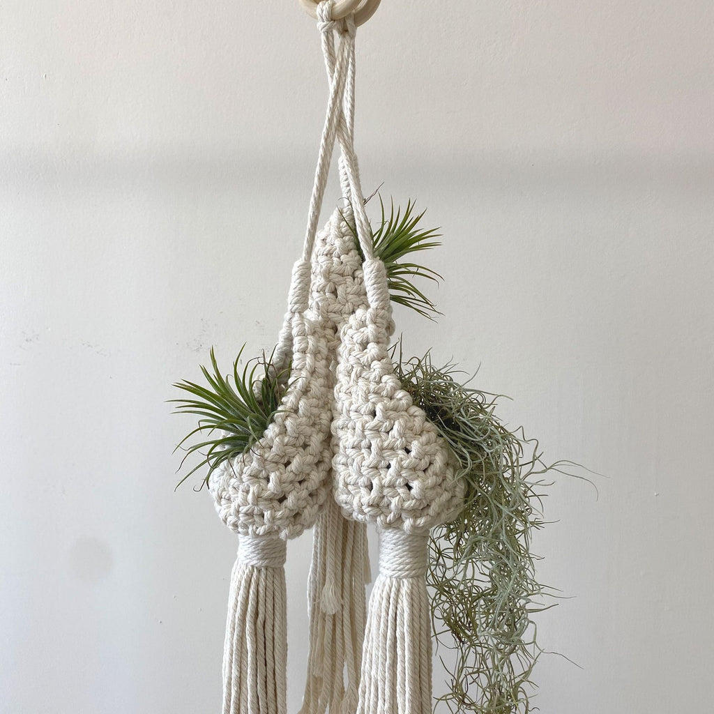 Bohemian Handmade Woven Tapestry Planter Decor