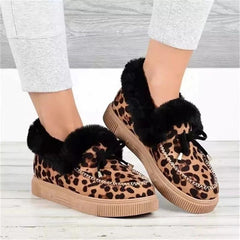 Winter Thick Sole Warm Slip on Shoes for Women