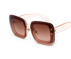 Stylish Large Frame Kids' Sunglasses, High Quality