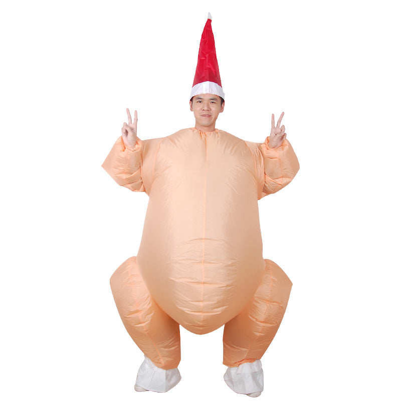 Christmas Turkey Inflatable Prop Decoration