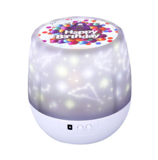 LED Night Light with Starry Sky for Bedroom Decor