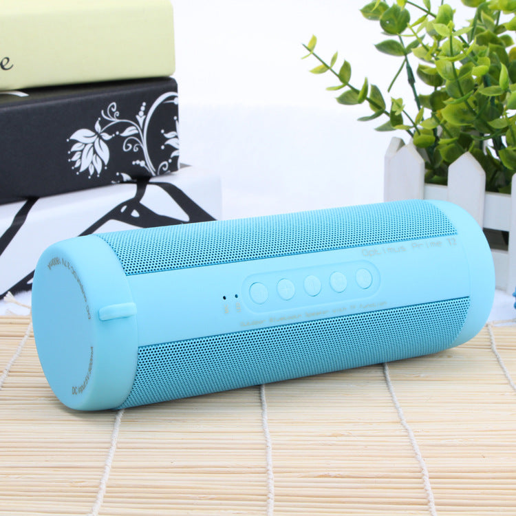 Bluetooth Outdoor Speaker with SOS LED Light and Bass
