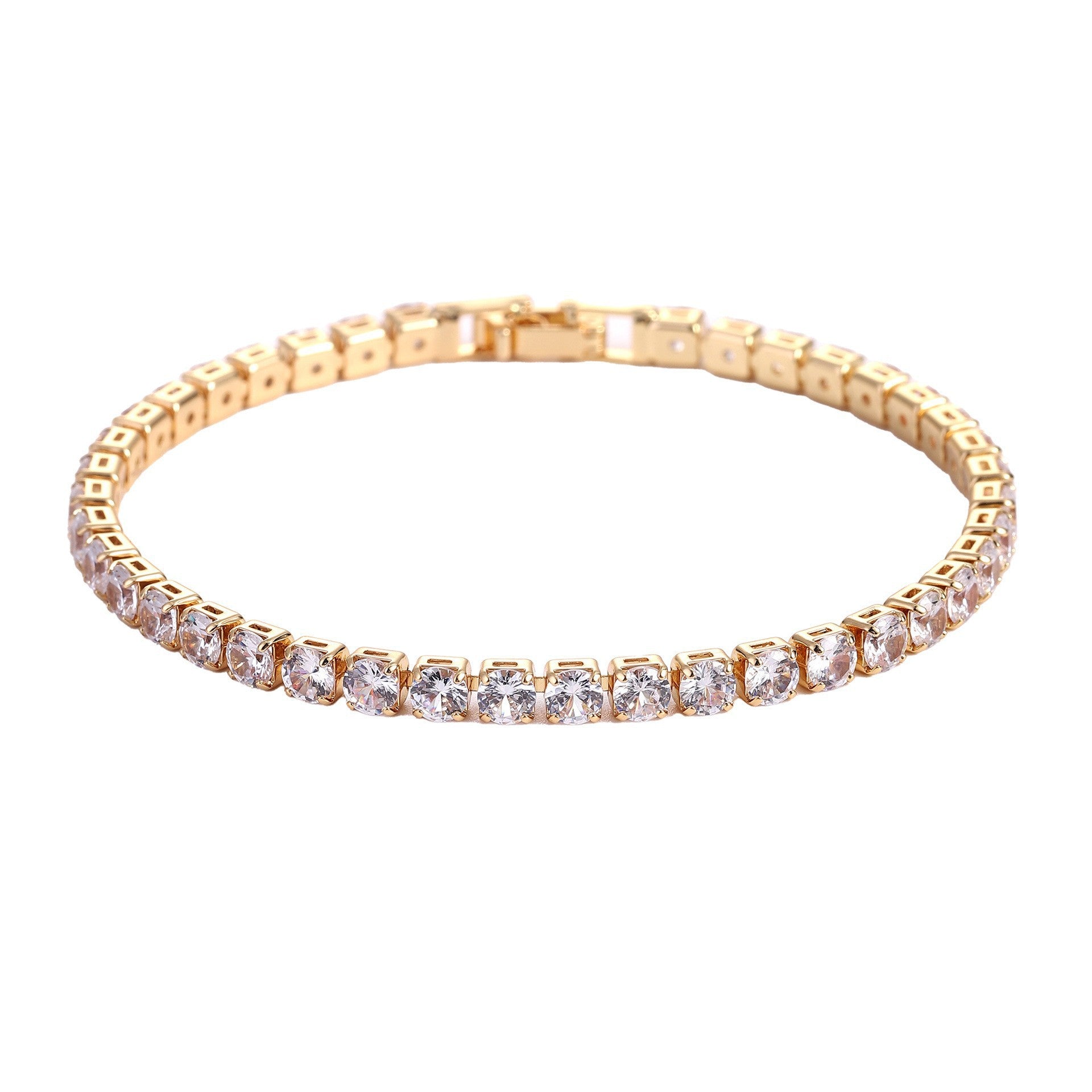 Hip Hop 4.0 Micro Zircon Tennis Bracelet Set