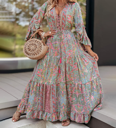 Women's Boho Flowing Dress