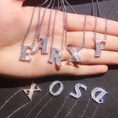 Romantic  Letter Pendant Necklace
