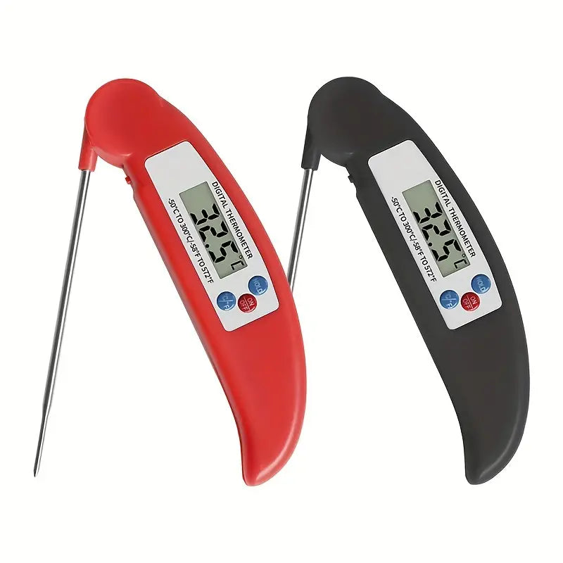 1pc Electronic BBQ Food Thermometer for Home Kitchen