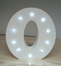 Wooden Letter LED Decor Light