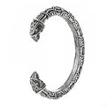 Exquisite Viking Crow Head Bracelet