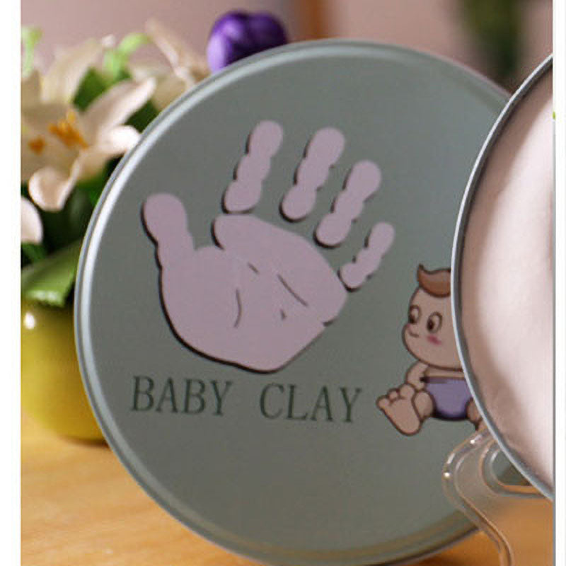Newborn Baby Handprint and Footprint Clay Frame