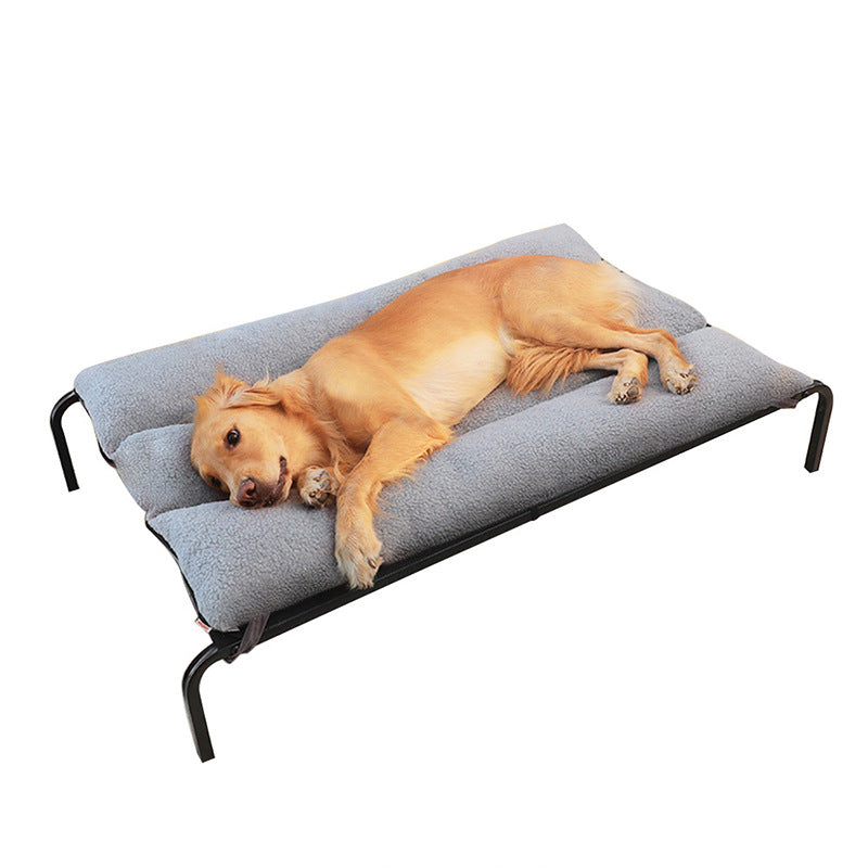 Pet Bed with Removable Washable Steel Frame for Dogs