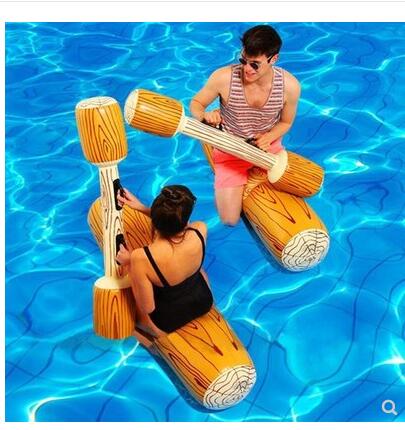 Inflatable Swimming Rings for Water Games (Set of 2)