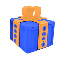 Printed Annoying Gift Box Ornament