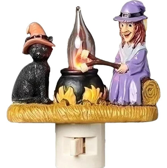 Ghost Bonfire Flashing Night Light