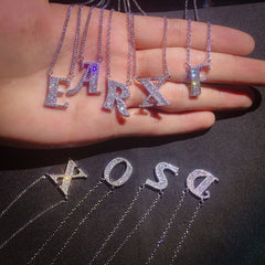Romantic  Letter Pendant Necklace