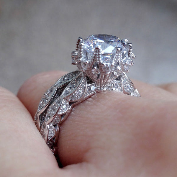 Diamond Round Ring