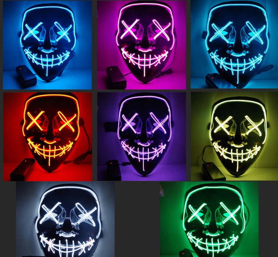 Glowing LED Mask