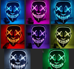 Glowing LED Mask