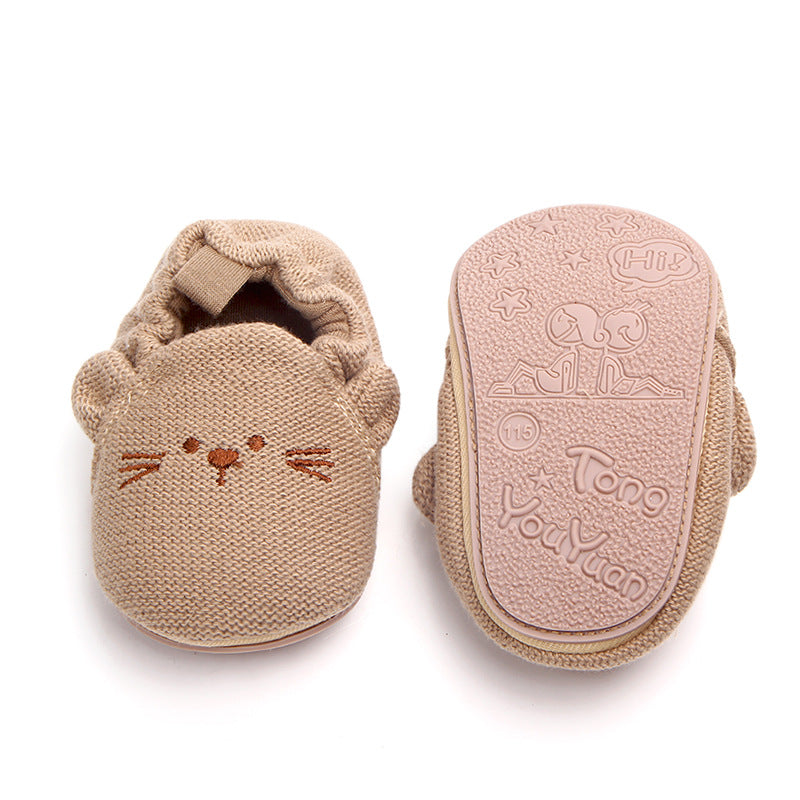 Baby Walking Shoes, Soft Sole Panda Shoes