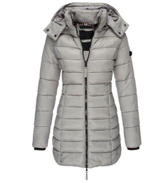 Women's Midi Lightweight Quilted Jacket (Single Piece)