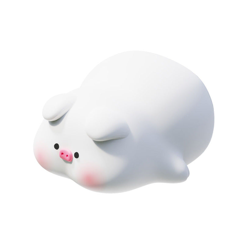 Kids Pig Night Light Decor