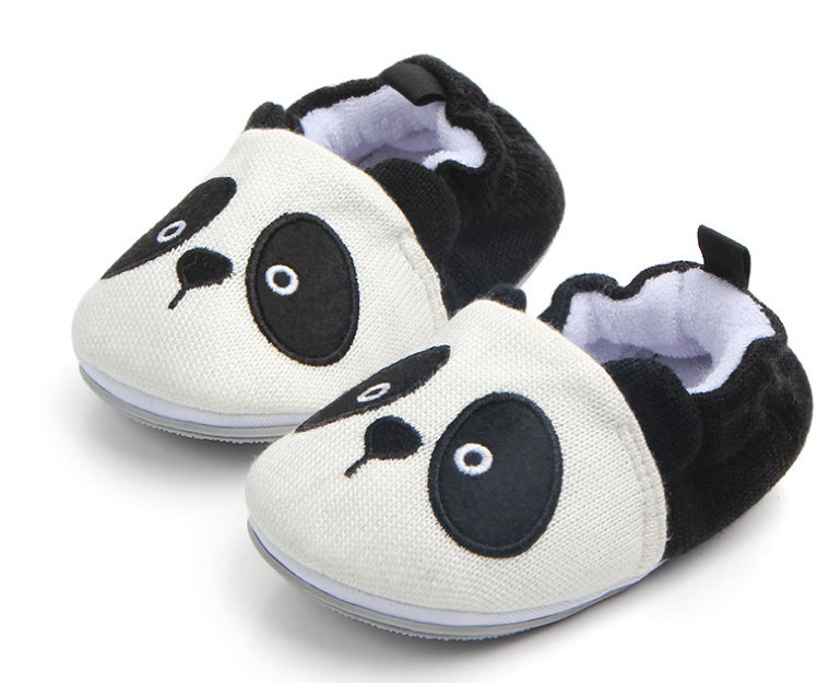 Baby Walking Shoes, Soft Sole Panda Shoes