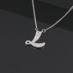 Romantic  Letter Pendant Necklace