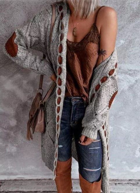 Womens Knit Cardigan Sweater