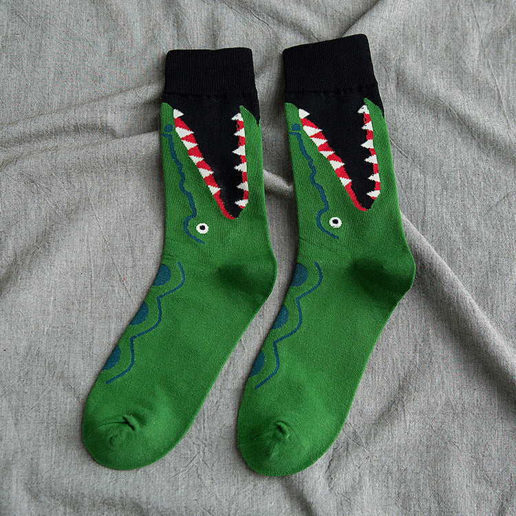 Cartoon Animal Lady's Tube Socks for Women