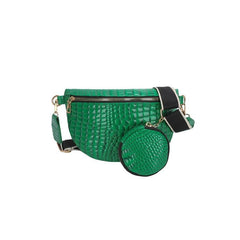 Plaid Thick Strap Crossbody Bag