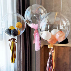 Transparent Stretch Bobo Balloon Party Decor