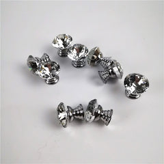 Diamond Crystal Drawer Handles for Makeup Tables (12-25mm)