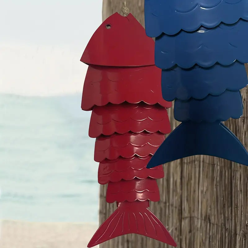 Colorful Kois Fish Wind Chime Pendant for Home Decor