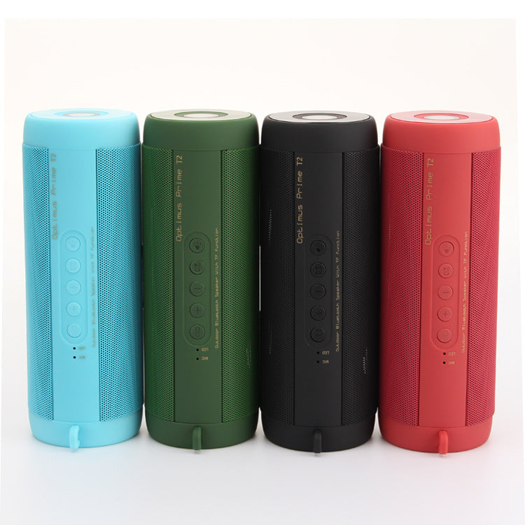 Bluetooth Outdoor Speaker with SOS LED Light and Bass