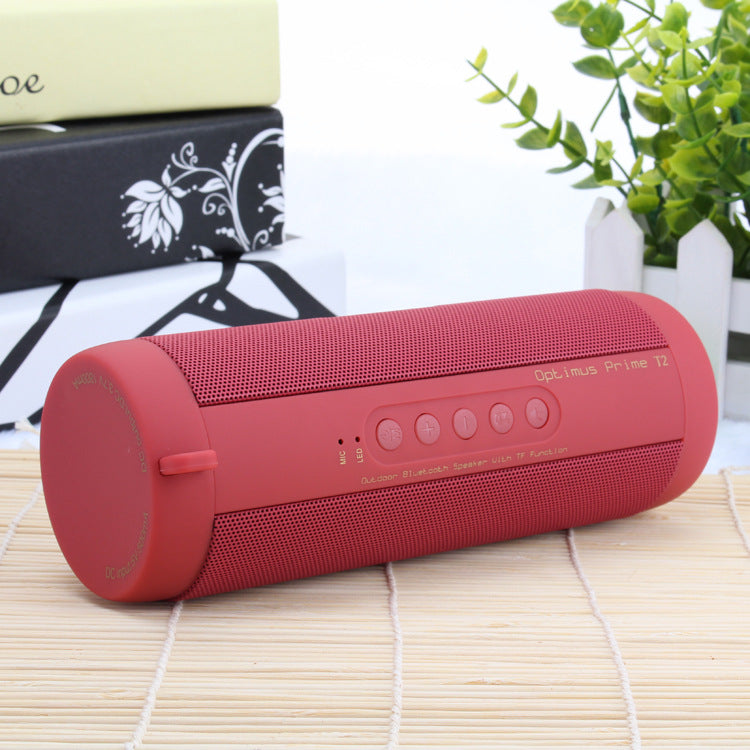 Bluetooth Outdoor Speaker with SOS LED Light and Bass