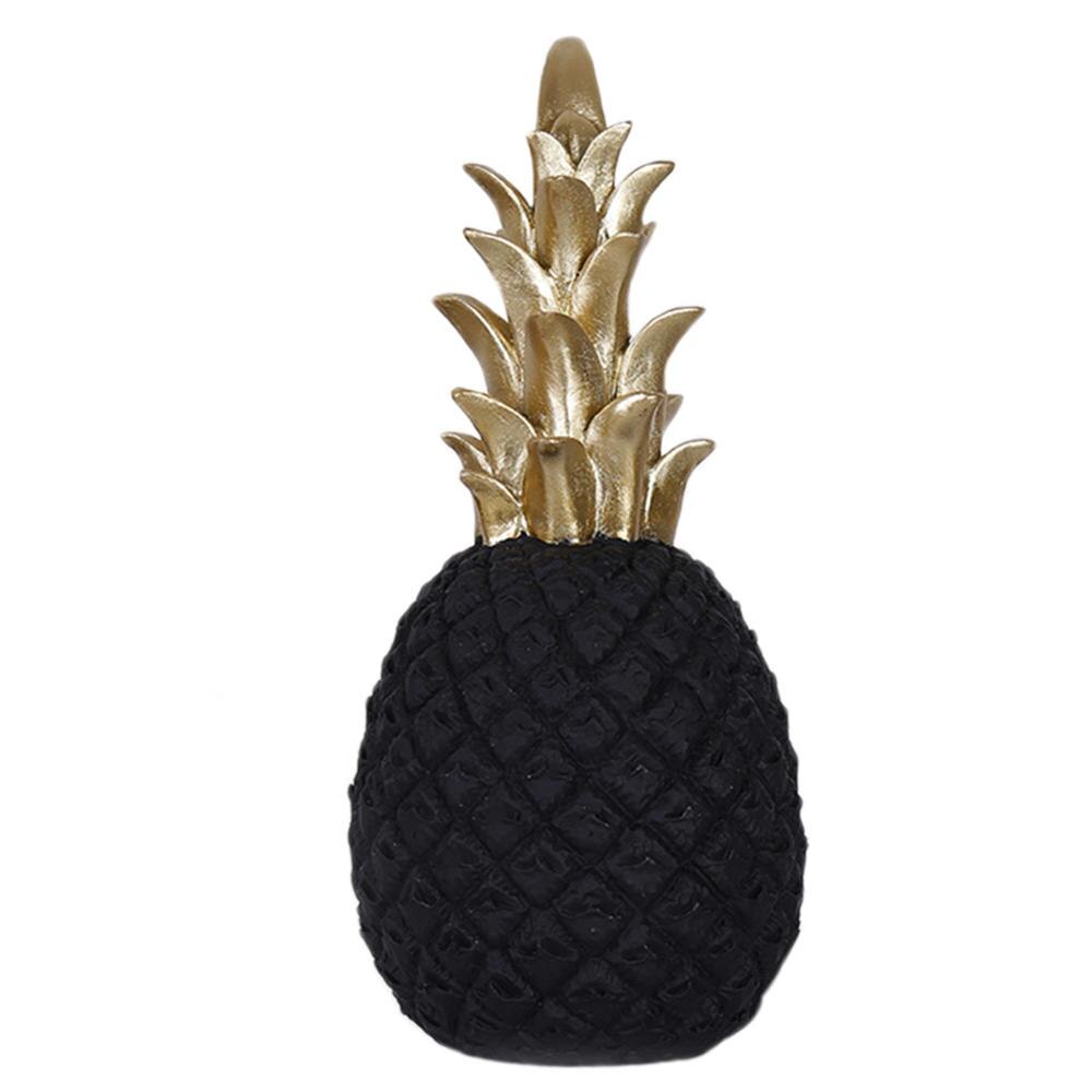 Gold Pineapple Resin Window Display Decor