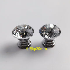 Diamond Crystal Drawer Handles for Makeup Tables (12-25mm)