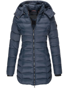 Women's Midi Lightweight Quilted Jacket (Single Piece)