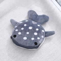 Cute Cartoon Shark Coin Purse for Kids