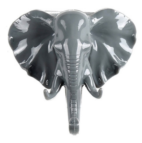 3D Animal Shape Wall Hooks, No-Trace Adhesive Hooks