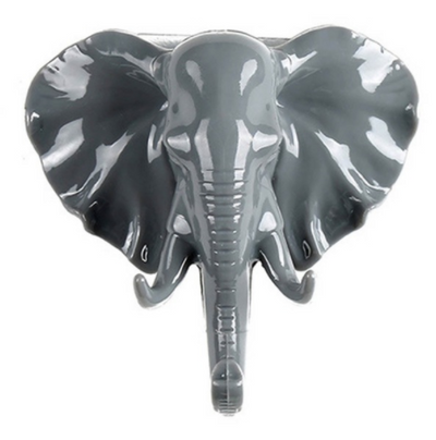 3D Animal Shape Wall Hooks, No-Trace Adhesive Hooks